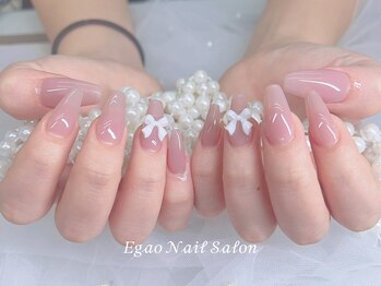 エガオネイルサロン 錦糸町店(EGAO NAIL SALON)/♪長さだしワンカラー♪