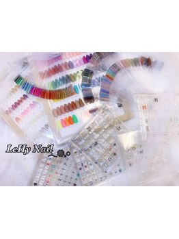 カラー・パーツの種類が豊富