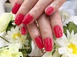 レッドネイル☆ワンカラー