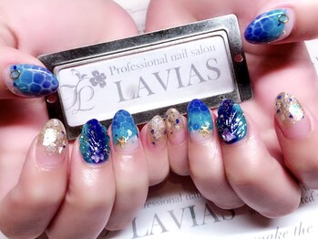 プロフェッショナル ネイルサロン ラヴィアス(LAVIAS)/【ジェル】10本アートし放題