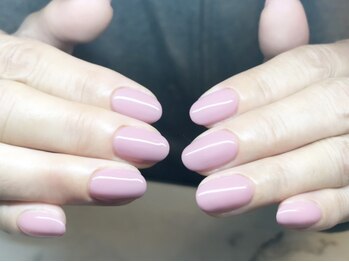 ステラ(private nailroom STELLA)/とぅるんワンカラーnail