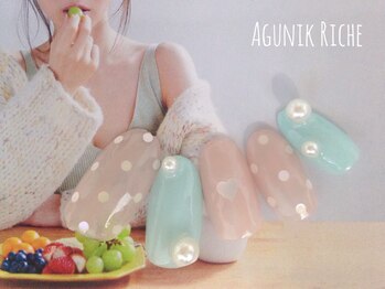 アグニークリッシェ(Agunik Riche)/【ドットネイル】