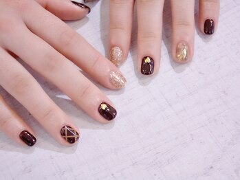 ラルネイル 大宮(Lull. nail)/＊チョコレート＊ワンカラー＊