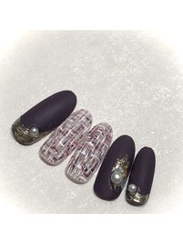 ツイードネイル