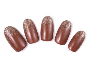 ネイルサロン ディーバ ギンザ(Nail salon Diva GINZA)/One color plus（先端ラメ）