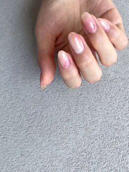 アローナ ネイル(Arona nail)/もやもやニュアンスネイル