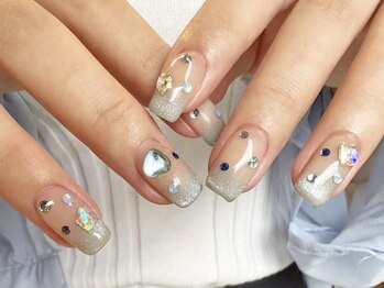 アイネイルズ 天神今泉店(I-nails)/【sana.i】キラキラ韓国ネイル