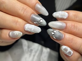【オーダー】持ち込み冬ネイル