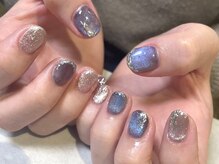 ルアナ(Luana)/マグネット　ニュアンス　ネイル