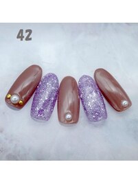 ハンドネイル：No.42