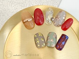 【Hand】マンスリーネイル｜12月