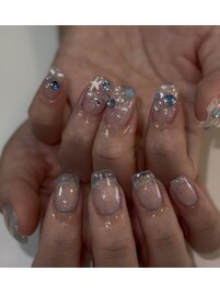 スカルプでクリアベース♪