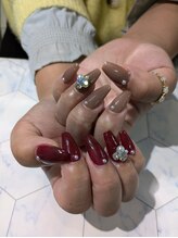 ネイルサロン グレイス(Grace)/【スカルプ】秋色ワンカラー