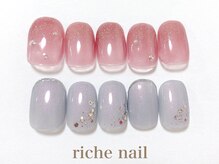 リッシュネイル 新百合ヶ丘店(riche nail)/シンプルアートコース