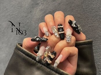 イチマルサン(N゜103)の写真/繊細なアートで周りと差がつく、最新のトレンドを取り入れたデザイン多数♪魅力を最大限に引き出す指先に◎