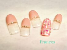 フランセス(Frances)/ツイード×リボン