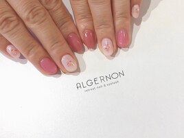 押し花ネイル＊