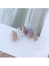 エスパルティール(Spartir)/秋色inkネイル