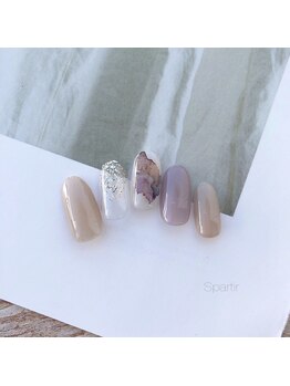 エスパルティール(Spartir)/秋色inkネイル