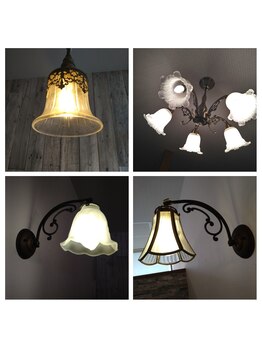 ほぐしん(HOGU心)/店内の照明