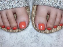 ネイル スパ ココプラス(Nail spa Cocoplus)/テラコッタワンカラーネイル