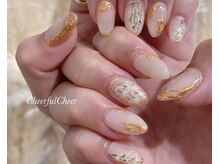チアフルチア バイ リッチネイル(CheerfulCheer by Ricci nail)/かすみ草ネイル