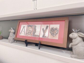 アリープラスレディサロン(ALLY+Lady SALON)/こだわりの内装＆小物♪