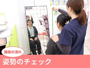 にしぐち鍼灸整骨院 玉串院/身体の状態をチェック!