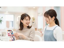 PIANE NAIL 神戸三田駅前店【ピアーネネイル】の雰囲気(初めての方にもご満足いただけるしっかりカウンセリング☆三田)