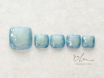 5月フットネイル定額【Nuance】