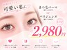 【デビュー3ヶ月以内のジュニアが担当！】まつ毛パーマ or パリジェンヌ