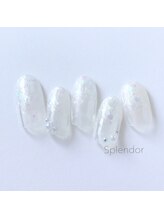 ネイルサロン スプレンダー(Splendor)/グラデーション×ホロ