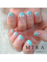 ミラ(MIRA)/推しカラーネイル☆