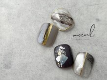 ノウル(noeul)/フット選べる親指2本＋1カラー