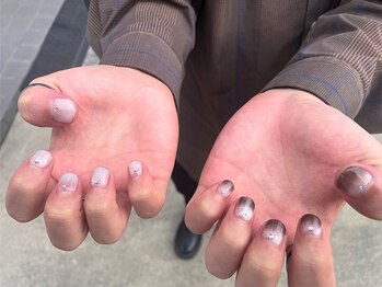 ビティップ(Vitip)/ちぐはぐデザイン/メンズネイル