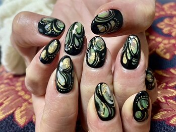 ブランシュ 藤沢(Blanche)/オーダーメイドネイル 宝石