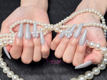 チップ長さ出し　アート2本