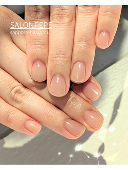 ワンカラーネイル