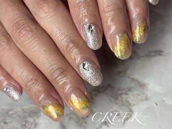 ミモザ定額ジェルデザイン