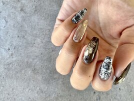 ツイードネイル