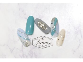 アモウズ(Amouz)/定額【テーマ:砂ジェル】1