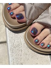 ココロネイル 半田山店(Cocolo nail)/blue mirror