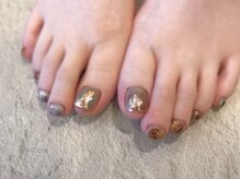 ネイル ドゥ 岡山駅前店(Nail Doux)/ニュアンスフットジェル