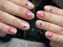 ネイルサロン プール ヴー(Nail Salon Pour Vous)/【オーダー】持ち込み冬ネイル
