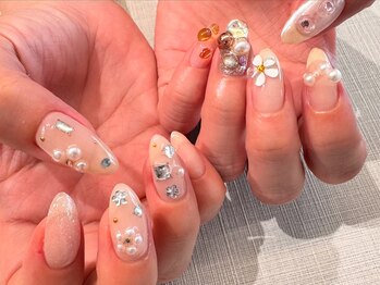 ペアリング(Pairing nail&eyelash)/6月select(K)アシンメトリー