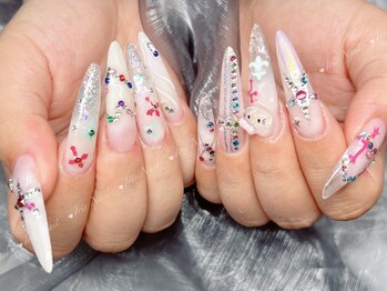 アイリスネイル 大塚(Iris Nail)/長さだし持ち込みデザイン