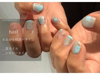 イチプラス(ICHI+)/おまかせデザイン/夏ネイル