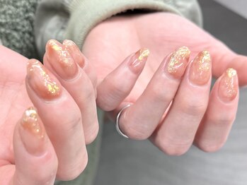 春色ニュアンスネイル