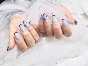 マイマイネイル(maimai nails.)/【142】個性派カラーフレンチ*