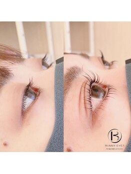 バニーアイズ 所沢(Bunny eyes TOKOROZAWA)/上下まつげパーマ